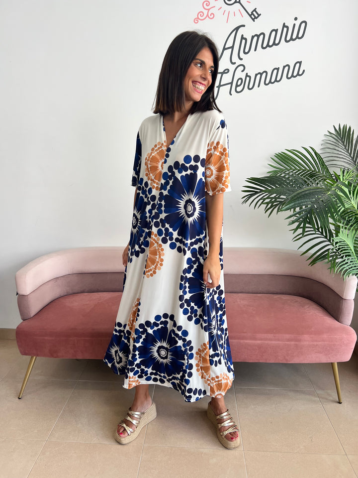 Vestido Juliana azul