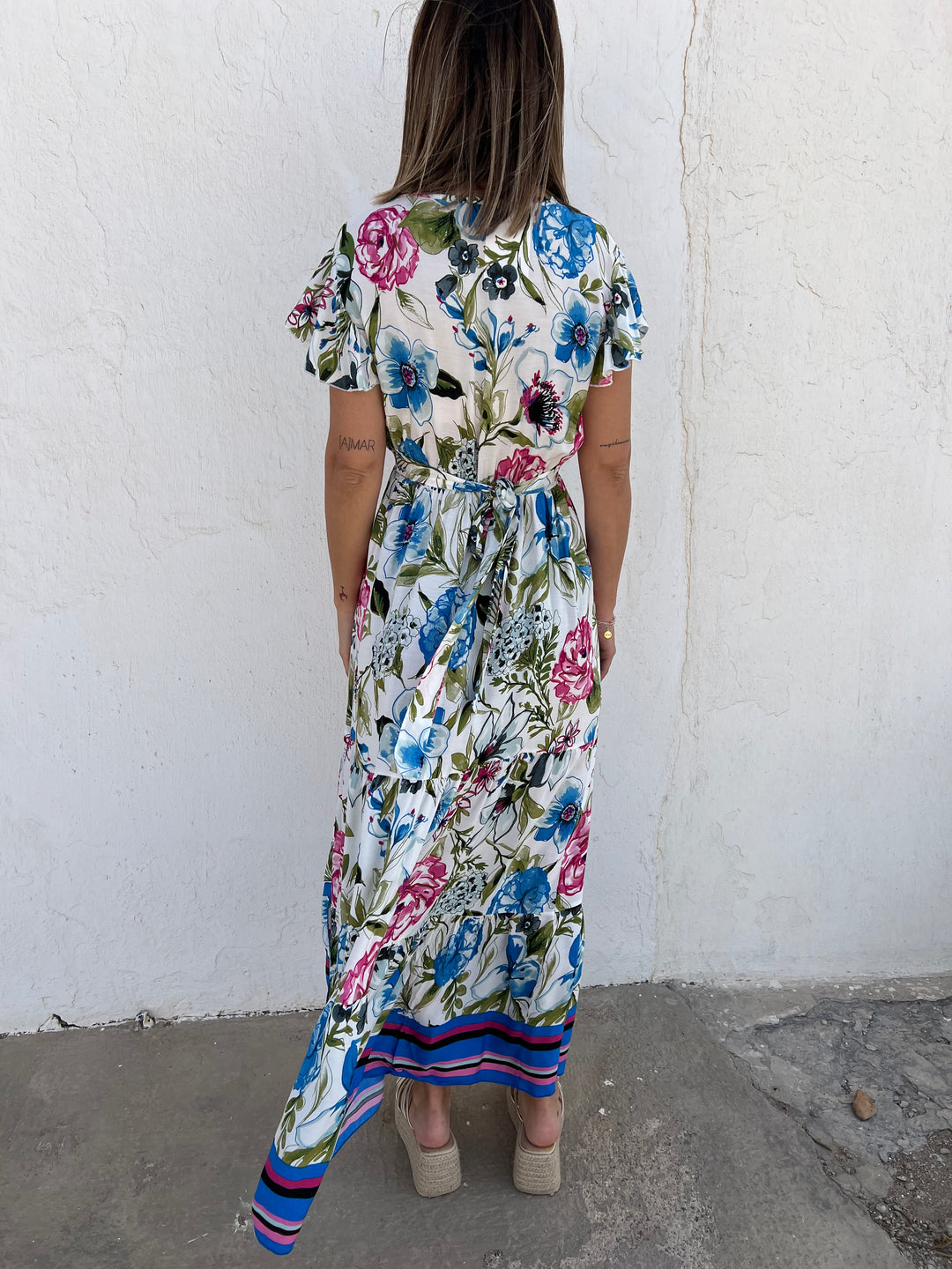 Vestido Pilar azul