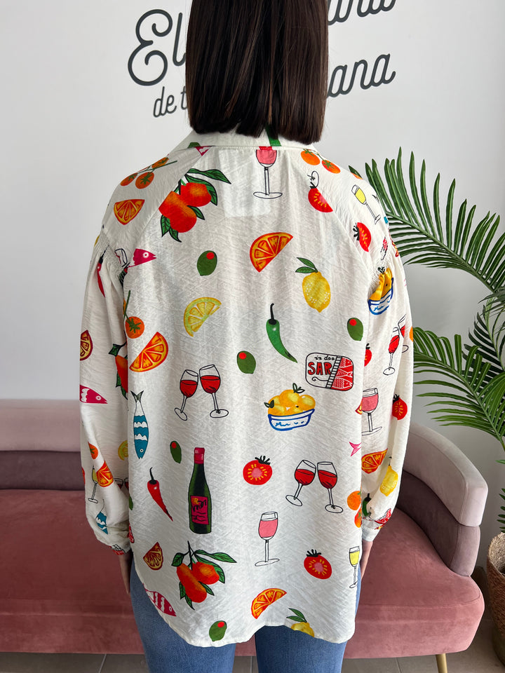 Camisa Dolce rojo