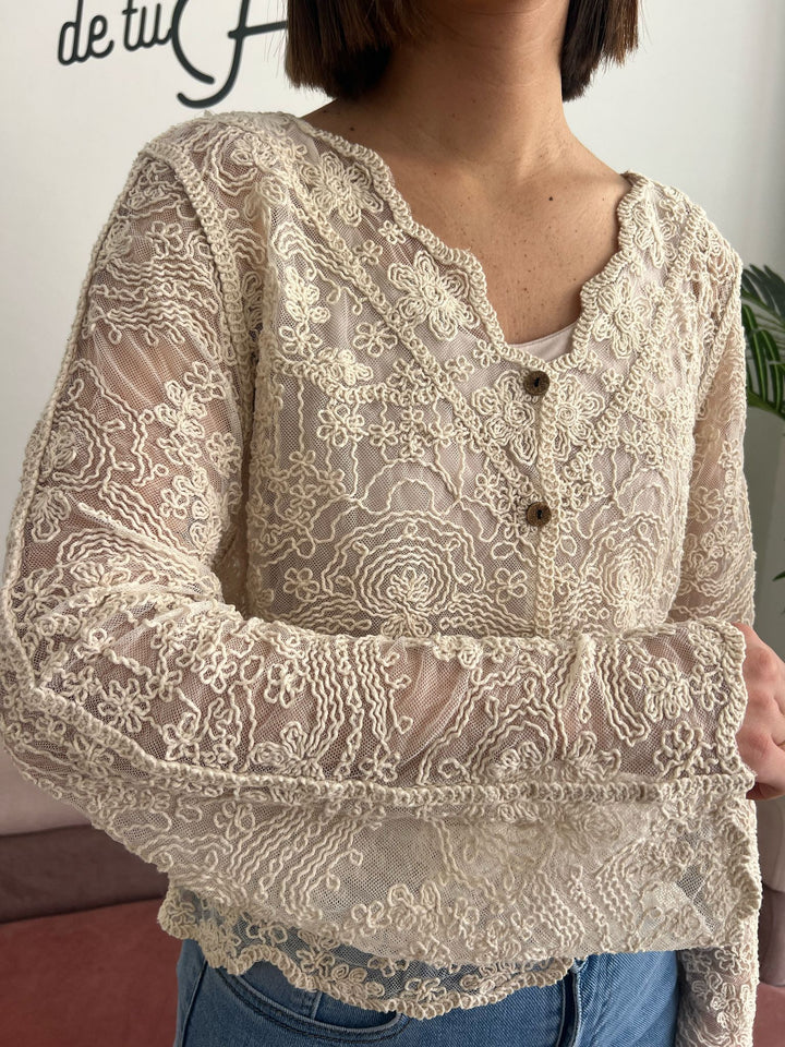 Chaqueta Lidia beige