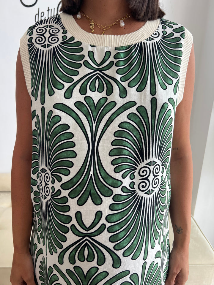 Vestido Conchi verde