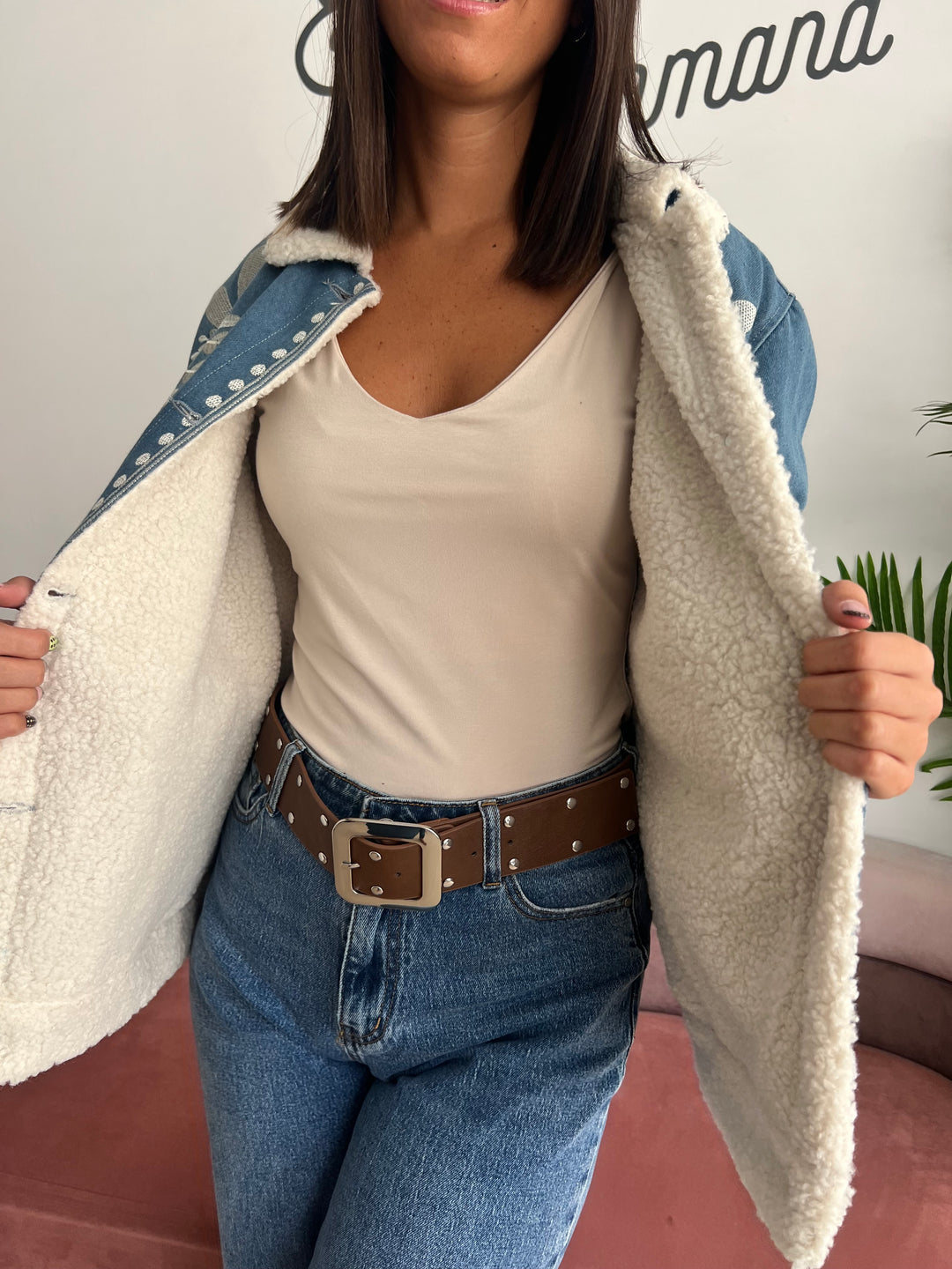 Abrigo Cloe vaquero