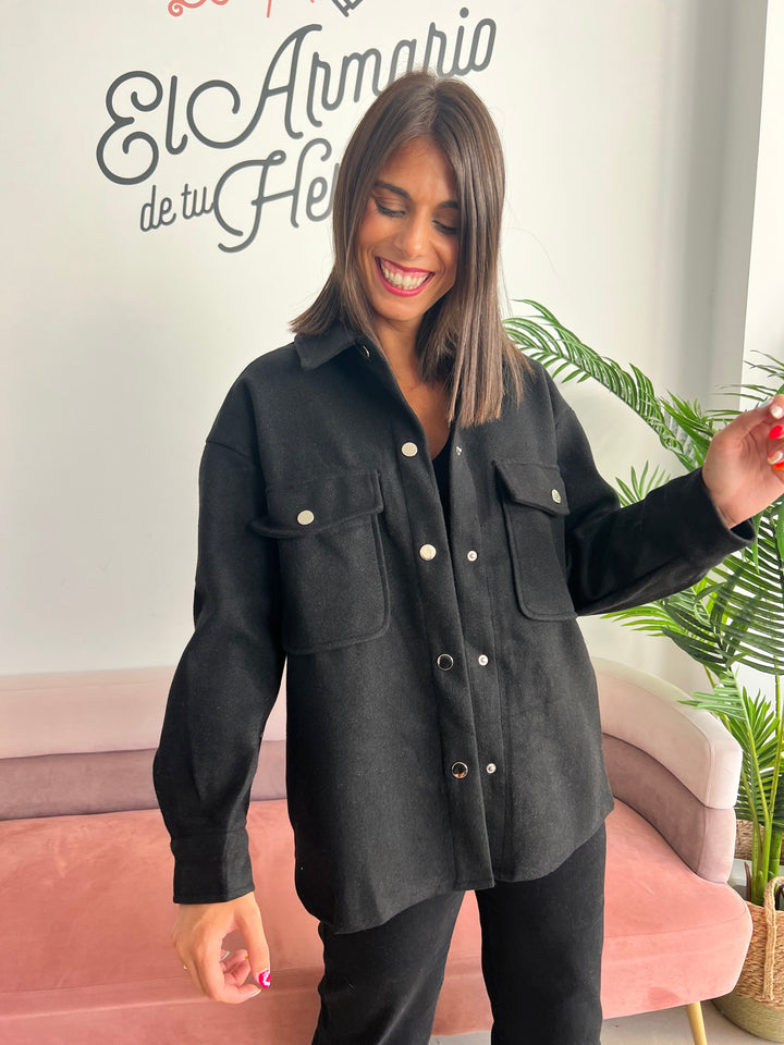 Chaqueta Bianca negro
