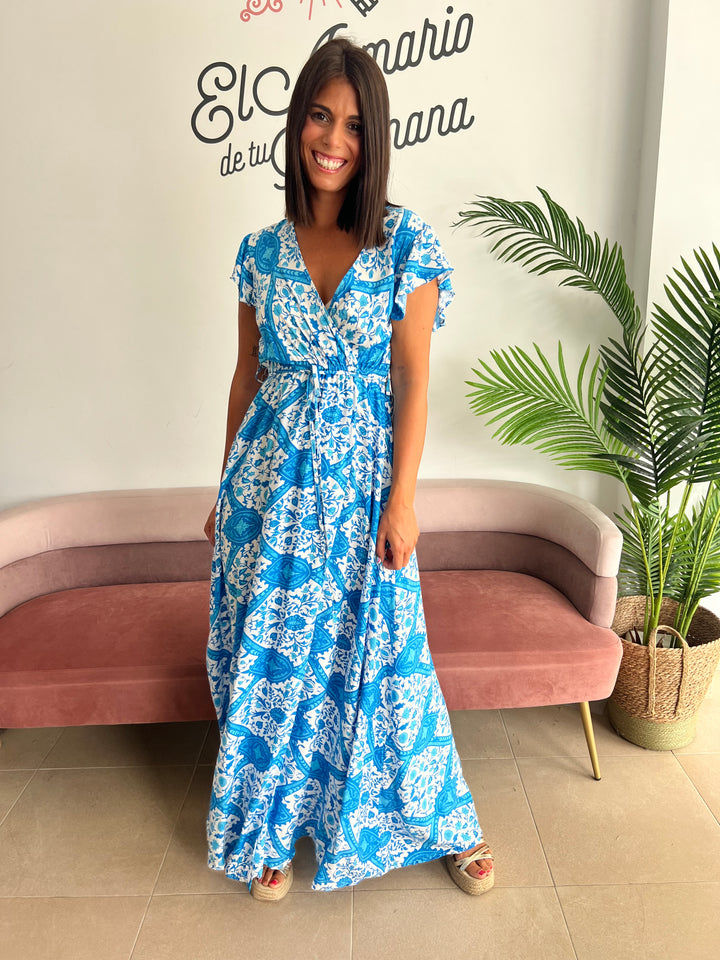 Vestido Rita azul