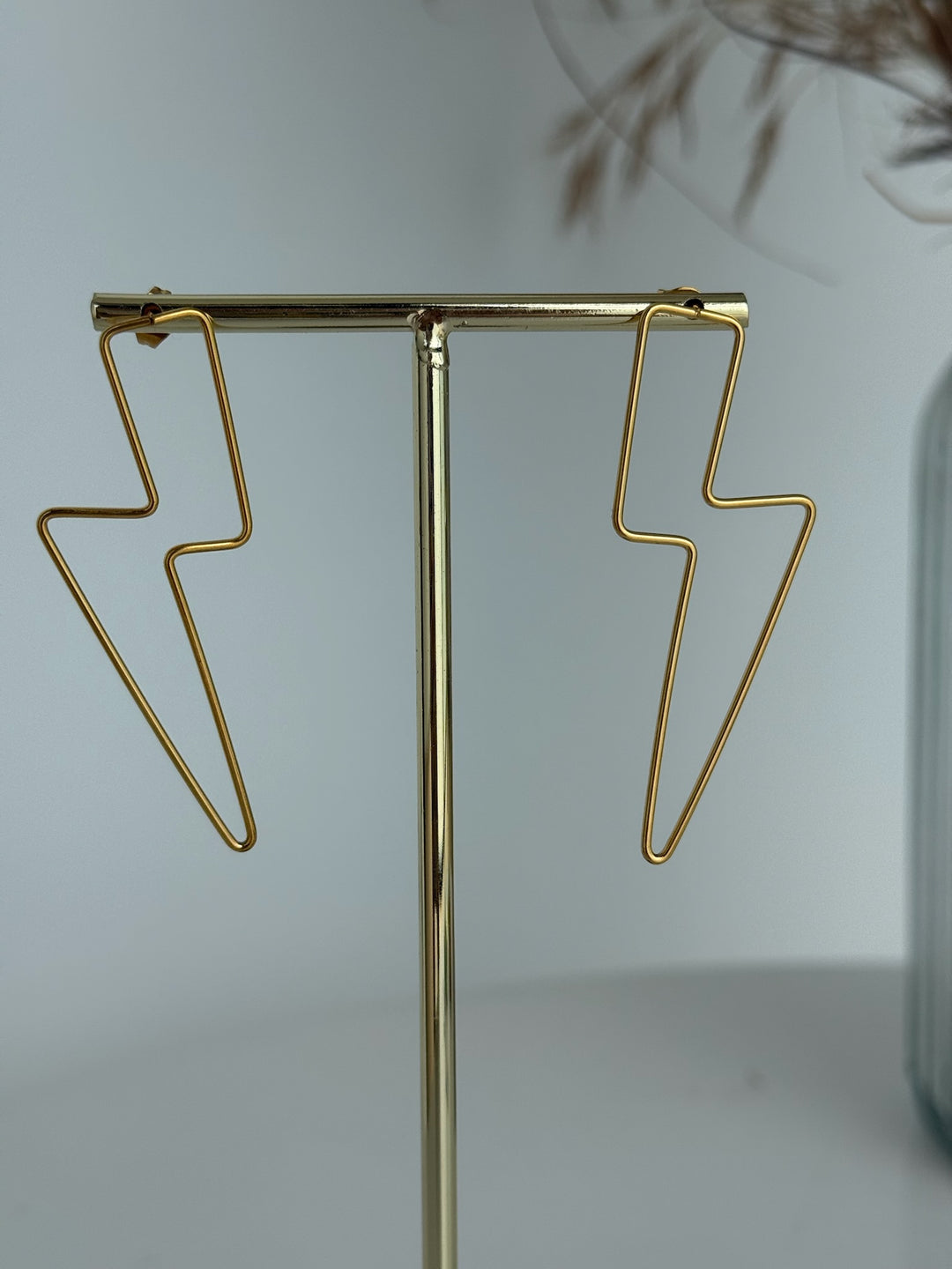 Pendientes Rayo (acero)