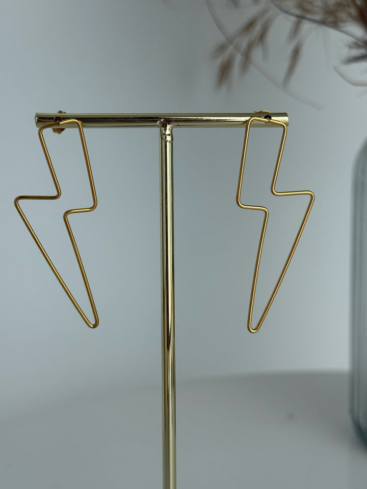 Pendientes Rayo (acero)