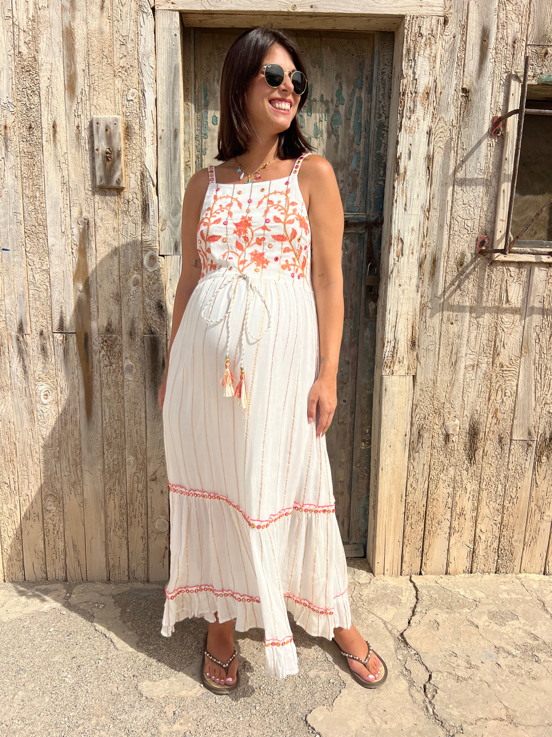 Vestido Holbox blanco