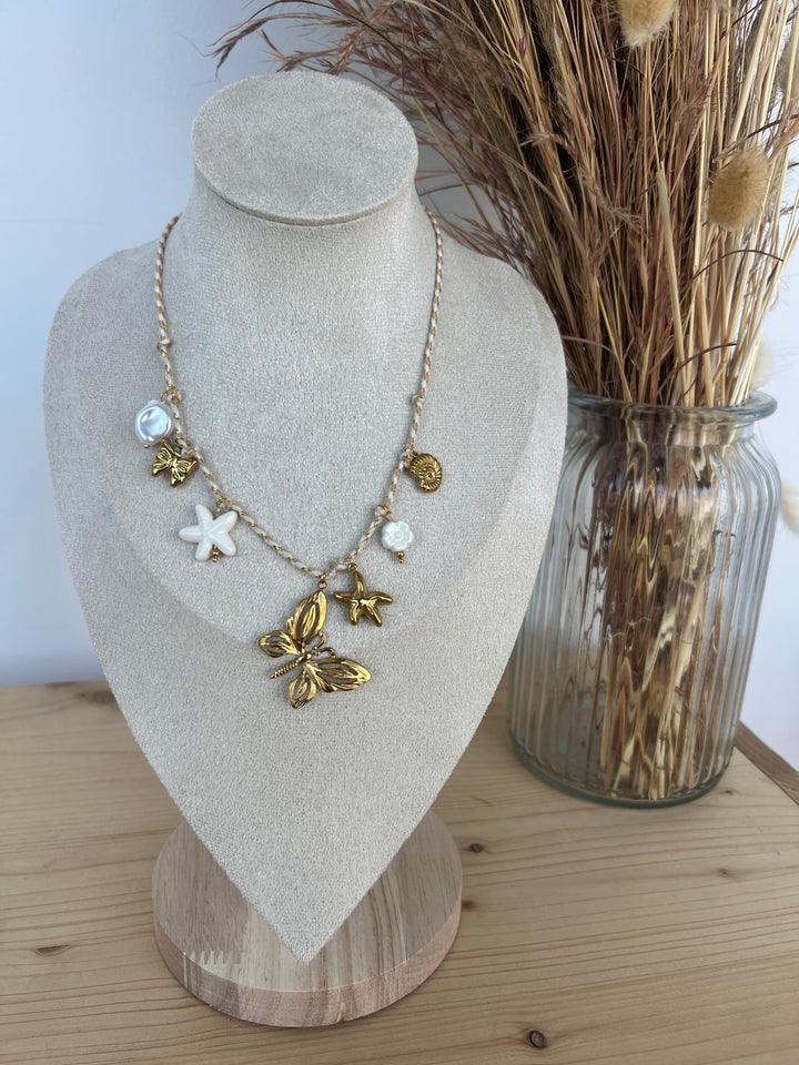 Collar Butterfly (acero)
