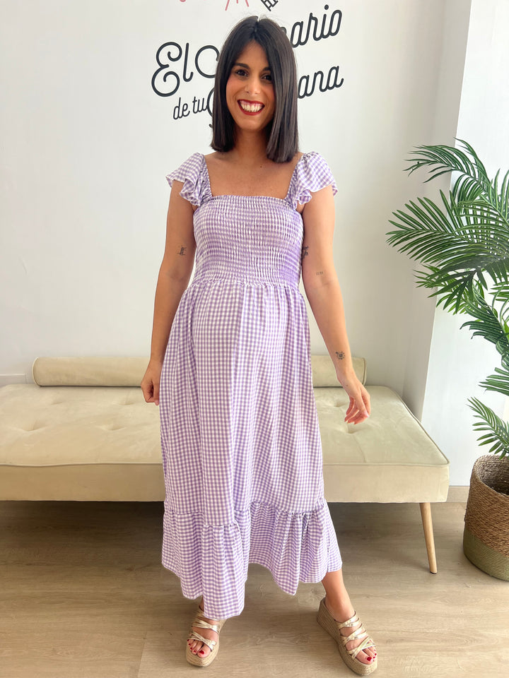 Vestido Yanira morado