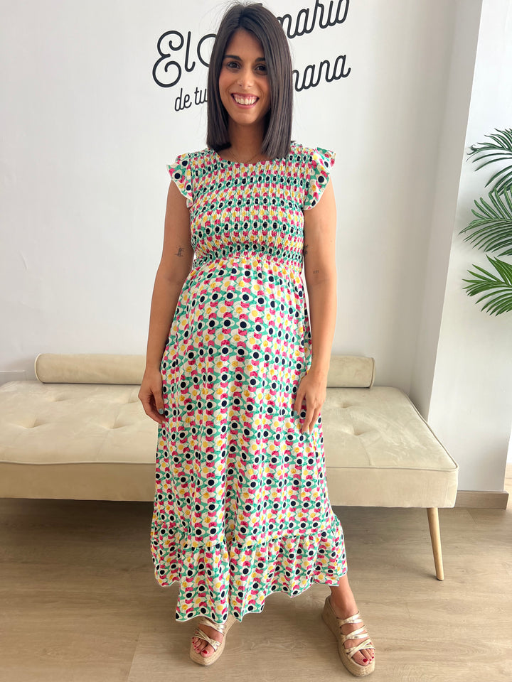 Vestido Malena verde