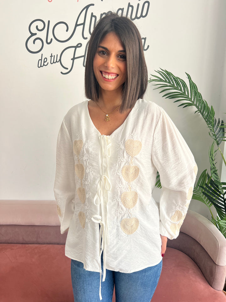 Camisa Lía blanco