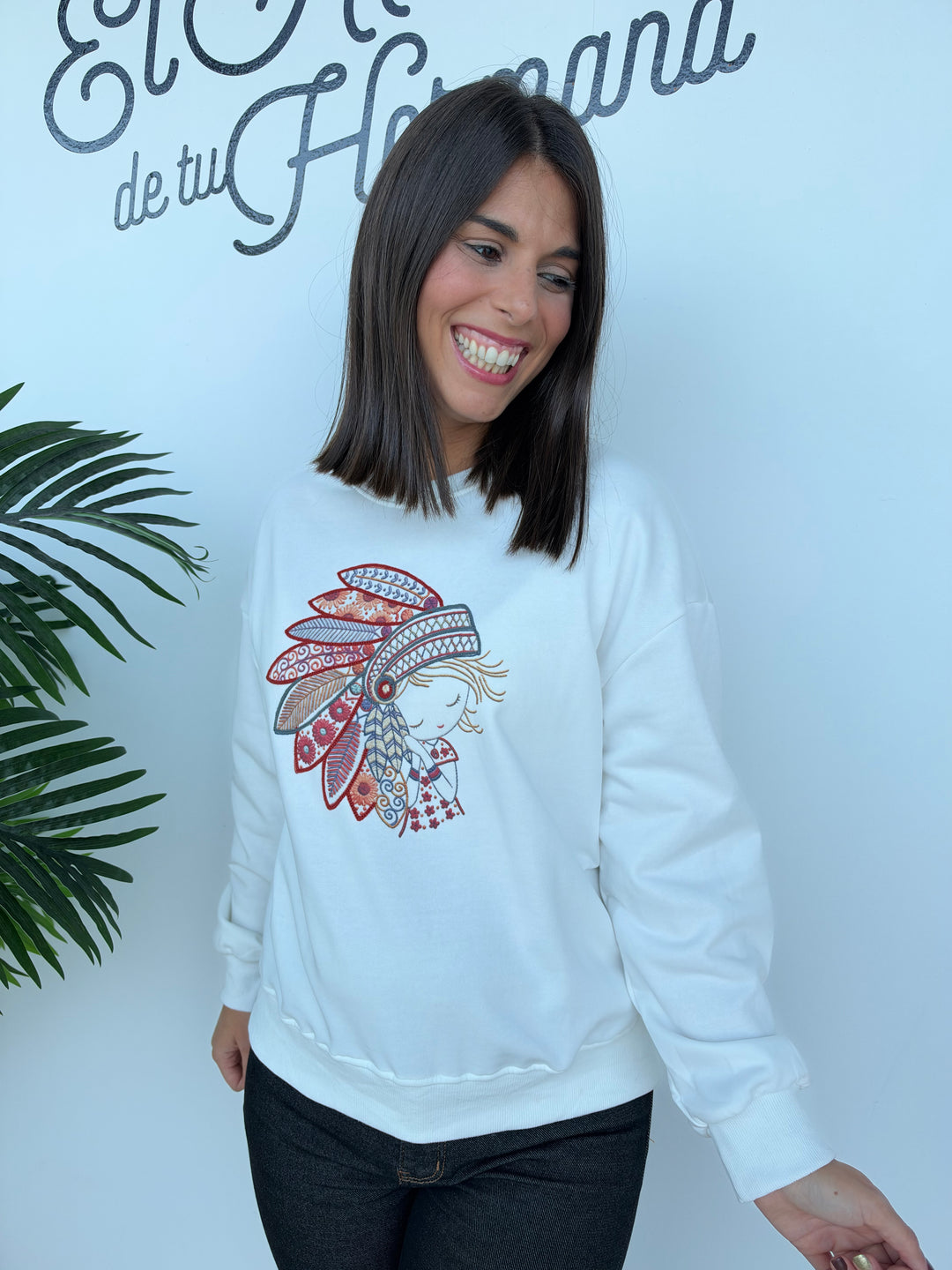 Sudadera Noah blanca