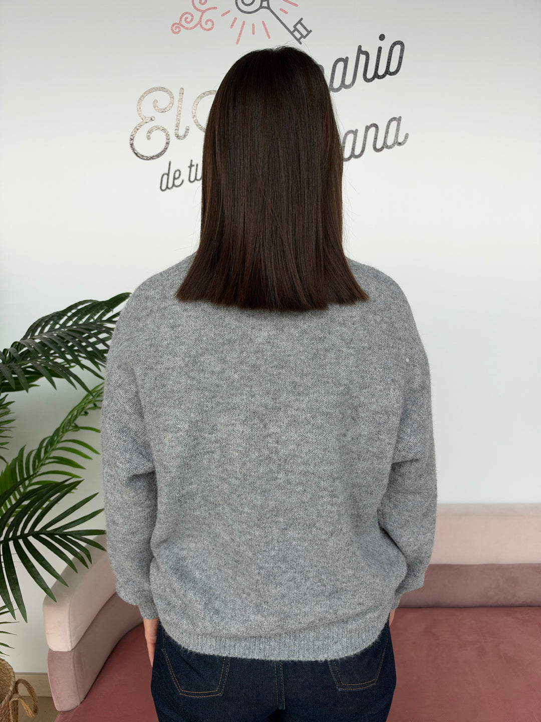 Jersey Samantha gris oscuro