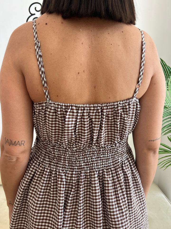 Vestido Melody marrón