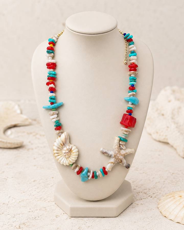 Collar Lena beige (no acero)