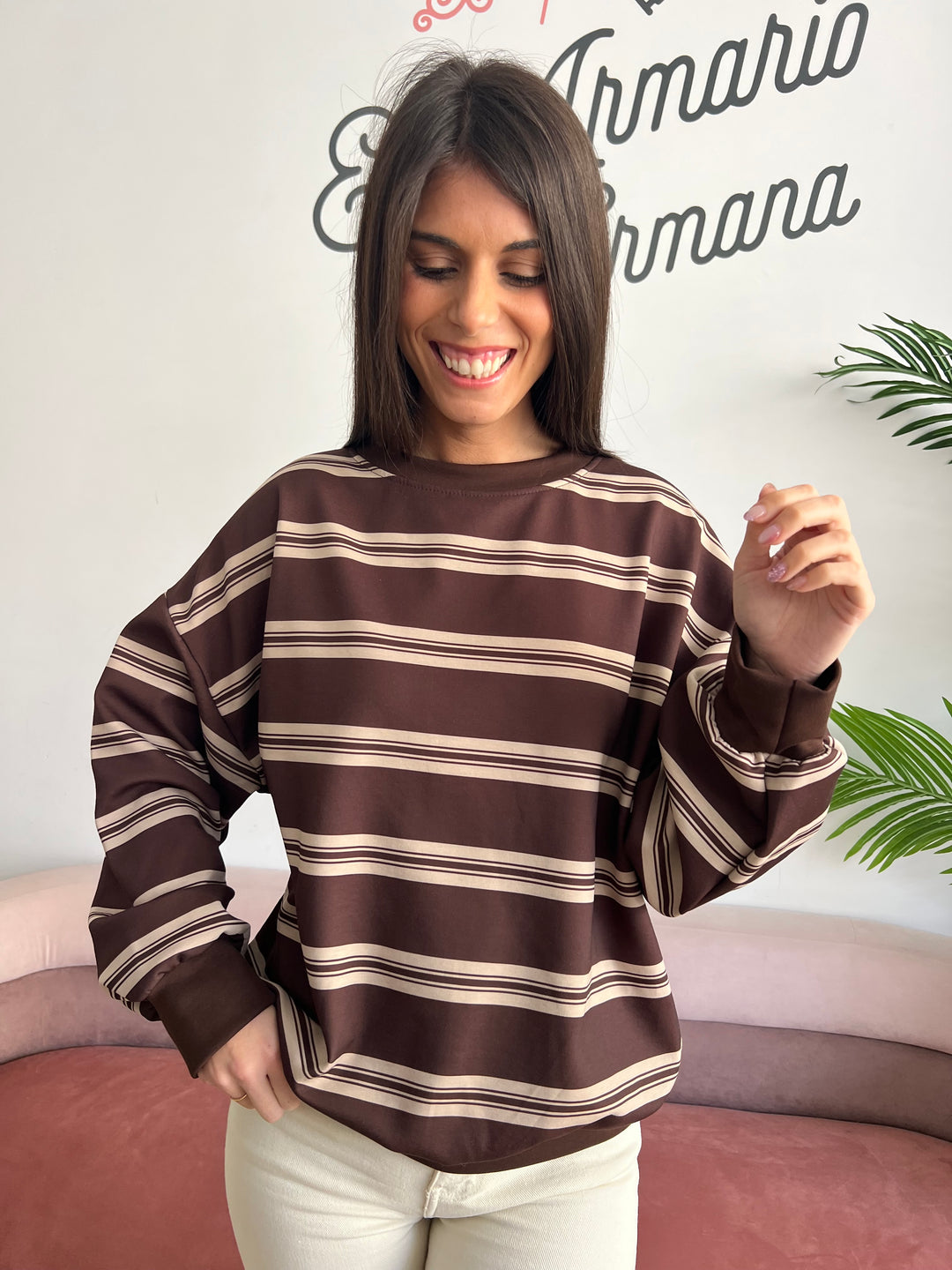 Sudadera Francis marrón