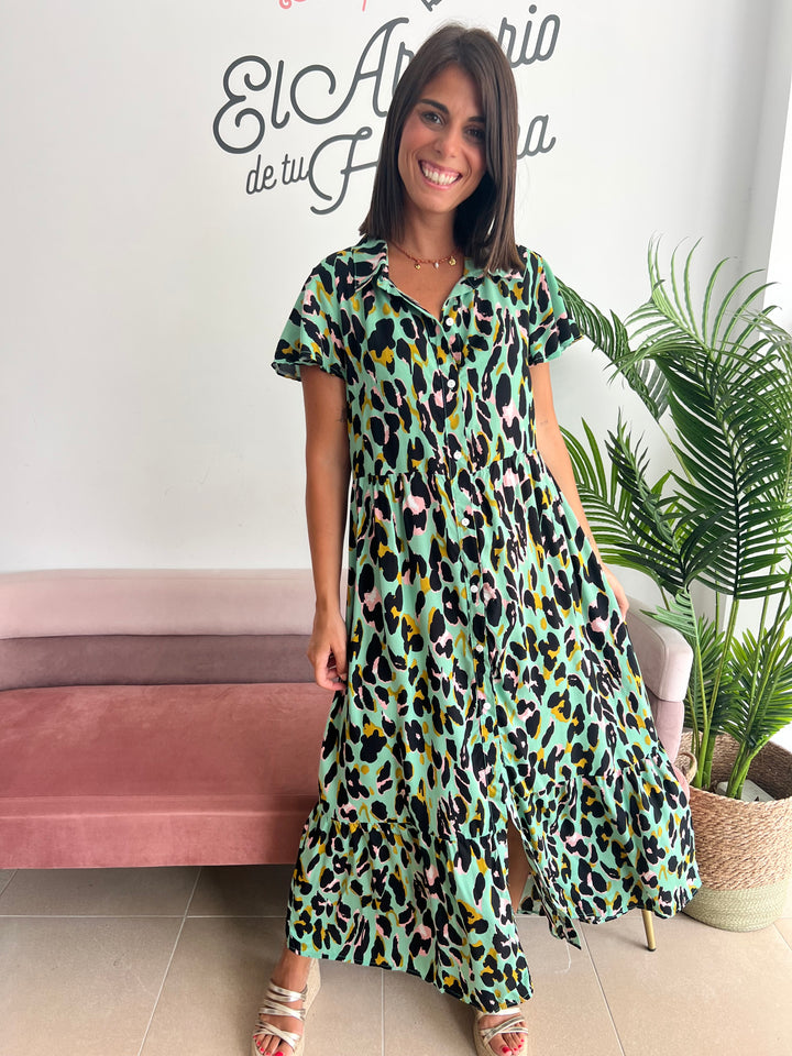 Vestido Carol verde