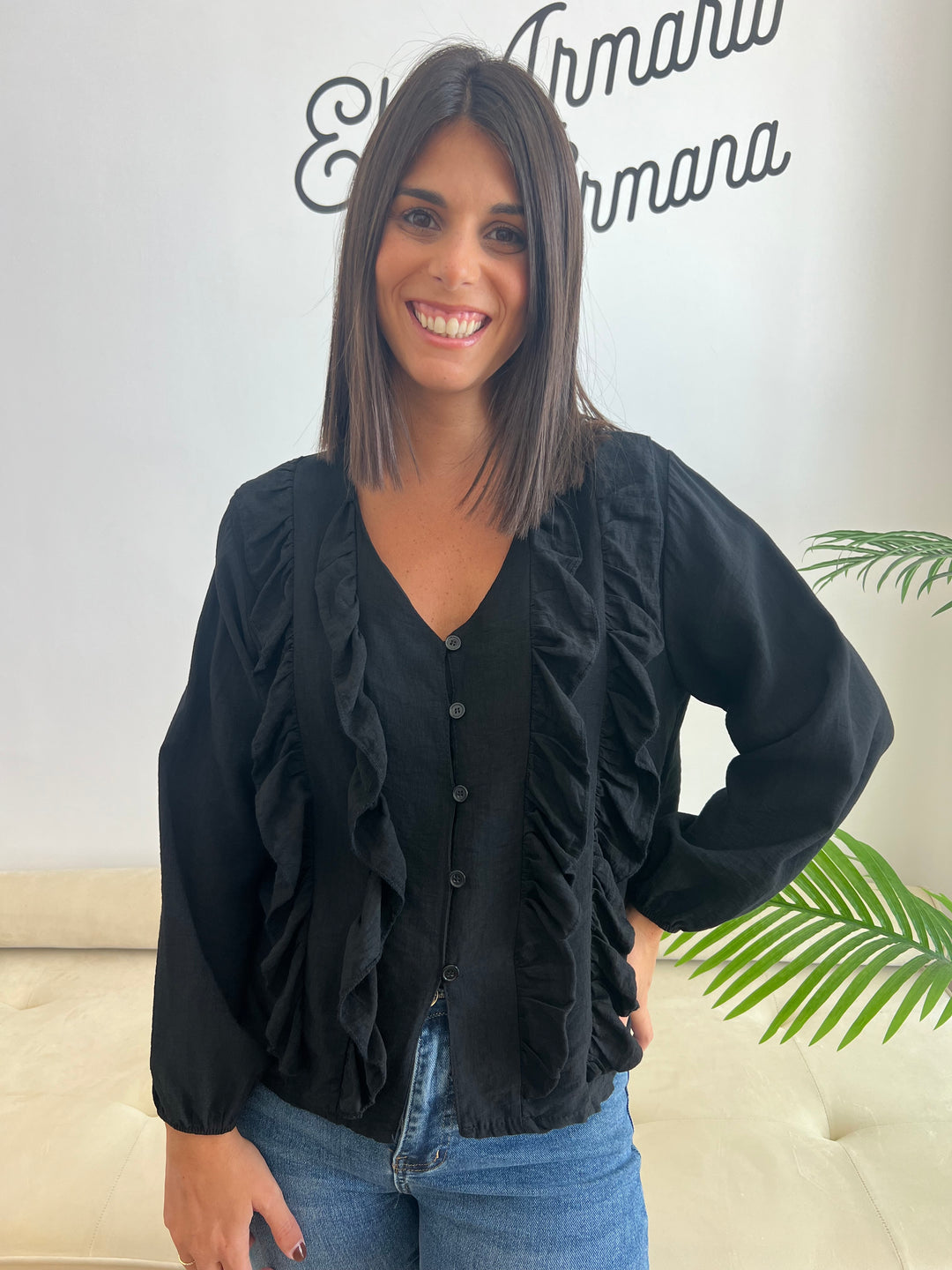 Blusa Miry negro