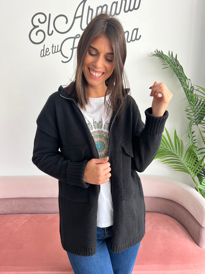 Chaqueta Begoña negro