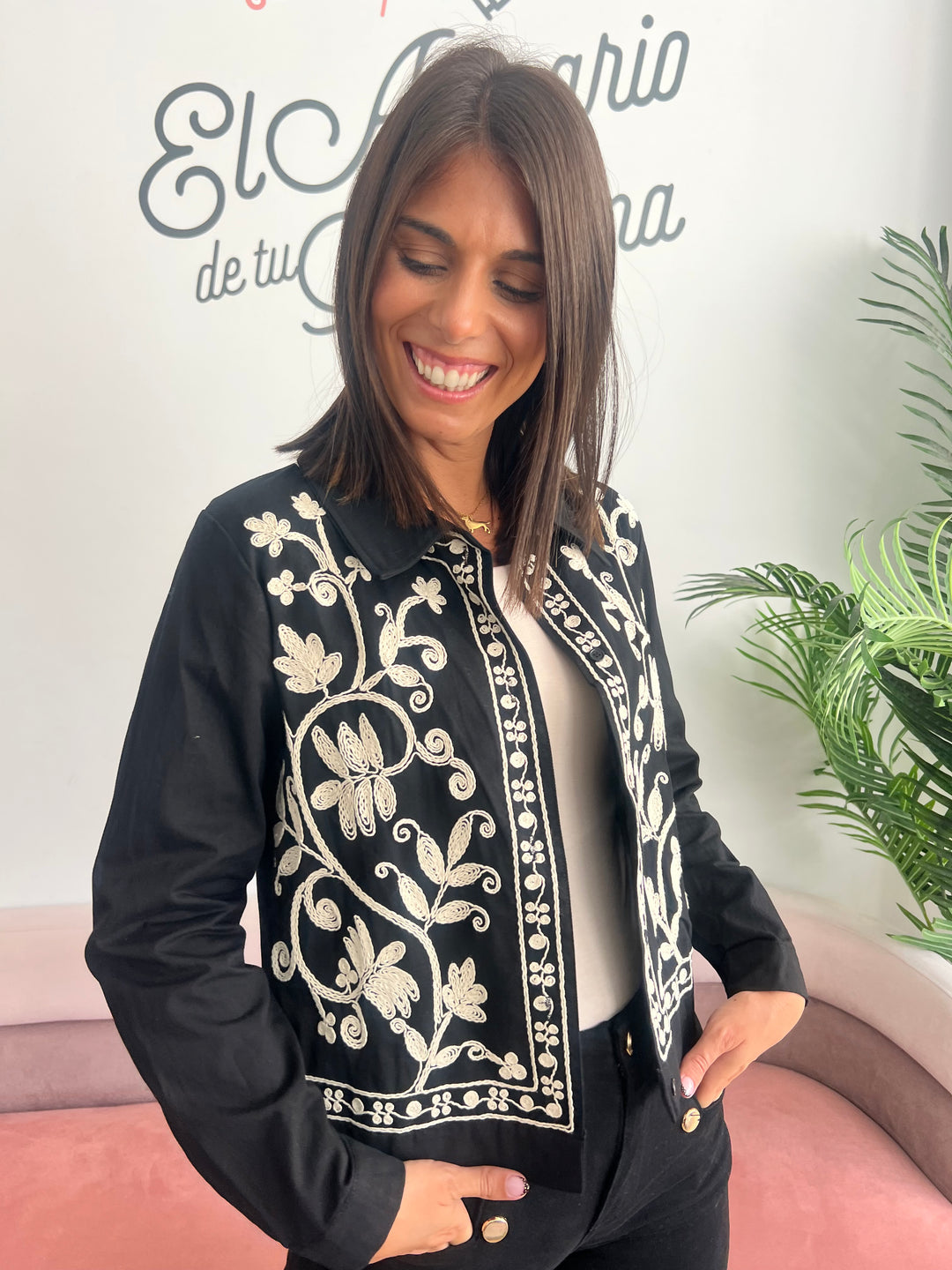 Chaqueta Tania negro