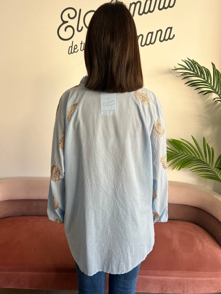 Blusa Alicia celeste