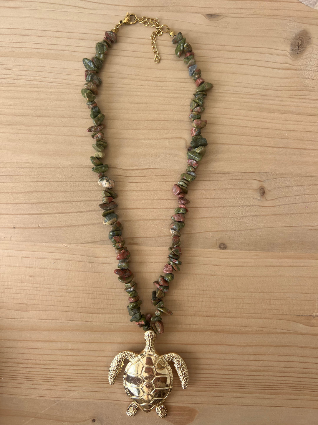 Collar Koa verde