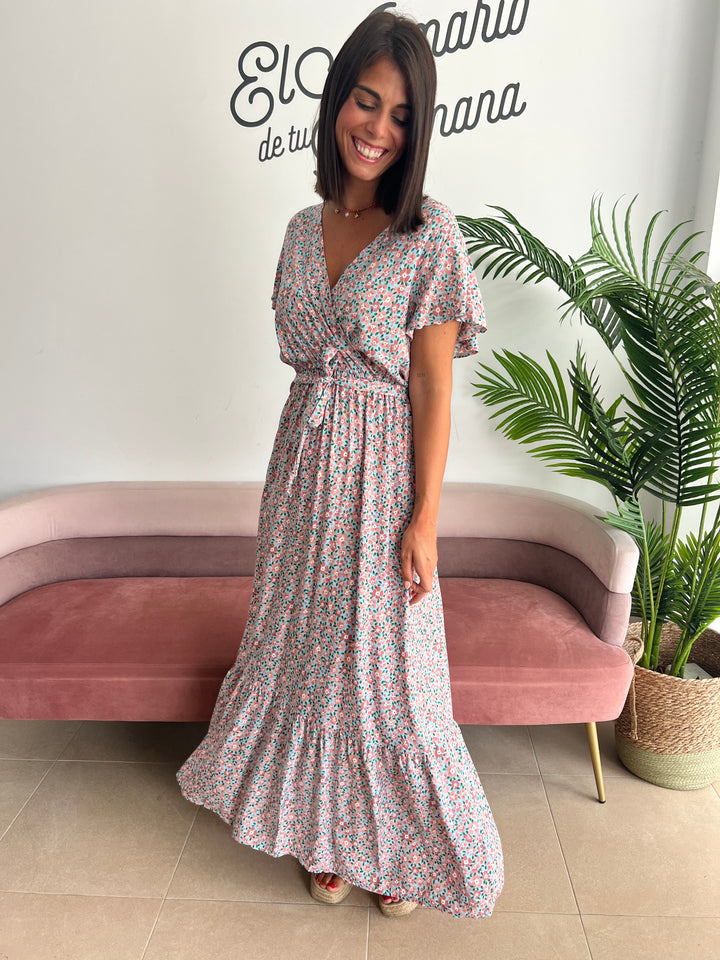 Vestido Dayana celeste