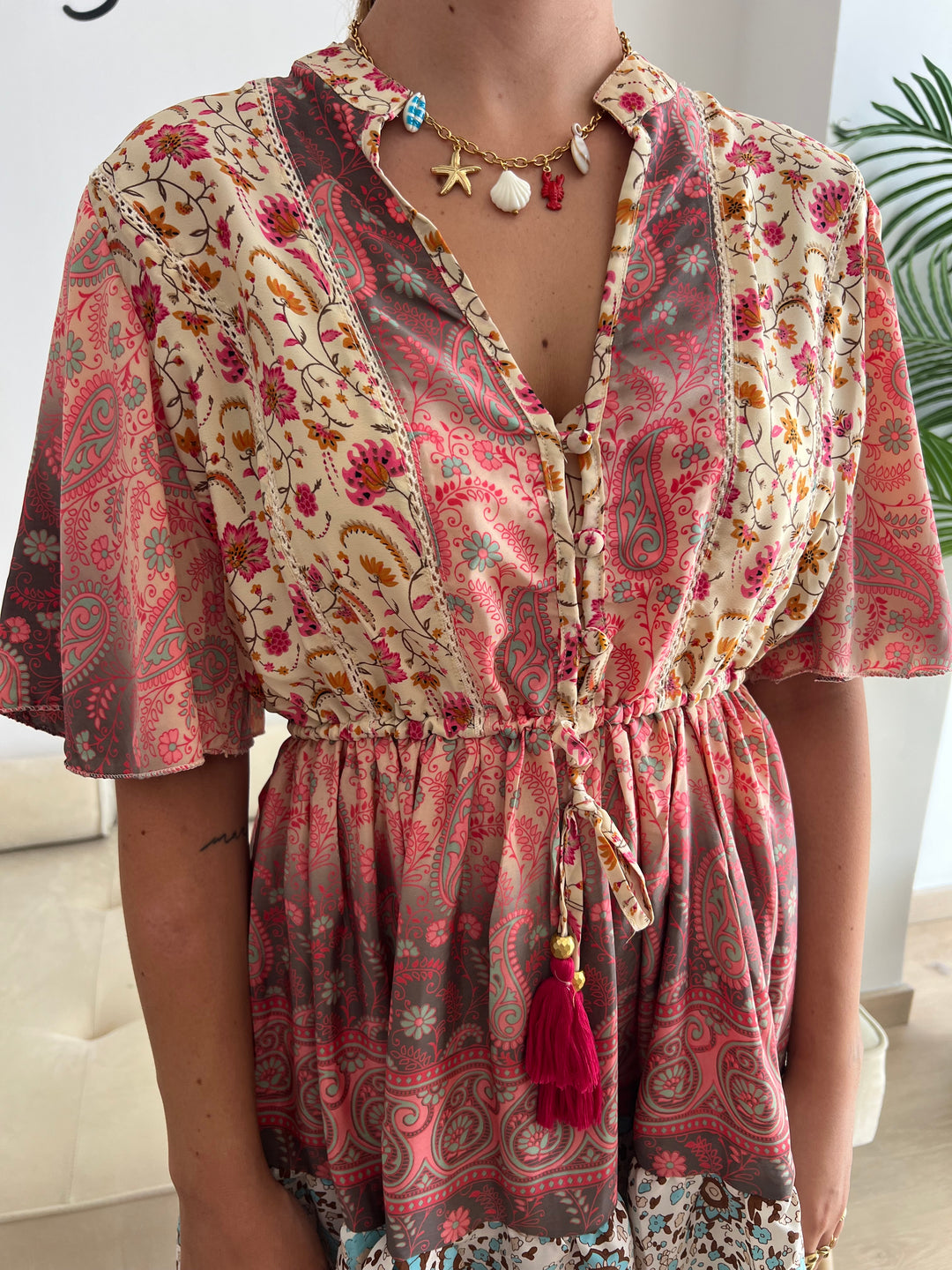 Vestido Niza fucsia