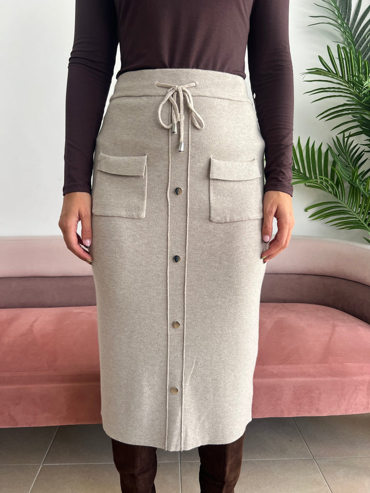 Falda Evelyn beige
