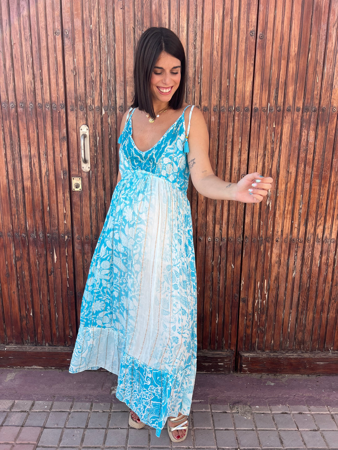 Vestido Menorca azul