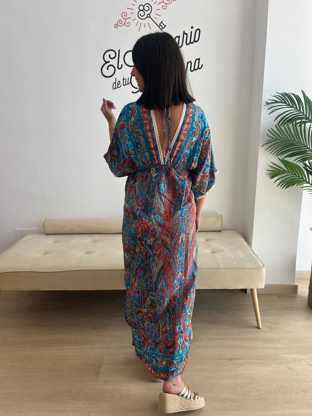 Vestido Selena azul