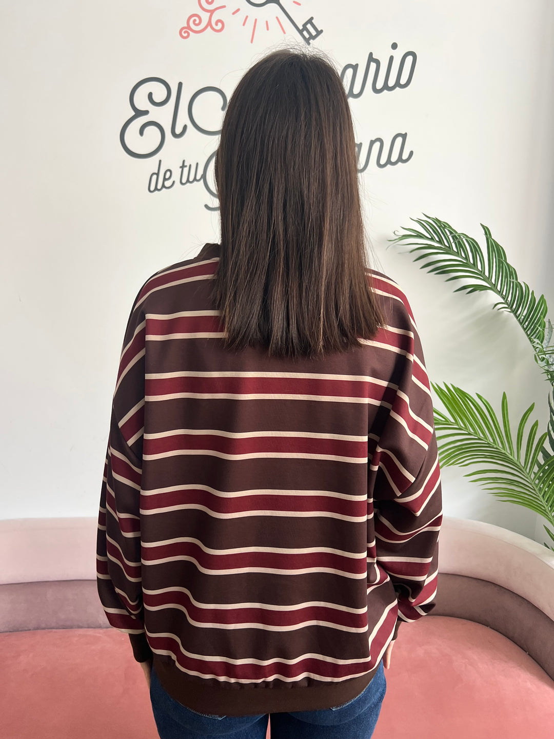 Sudadera Zoe marrón