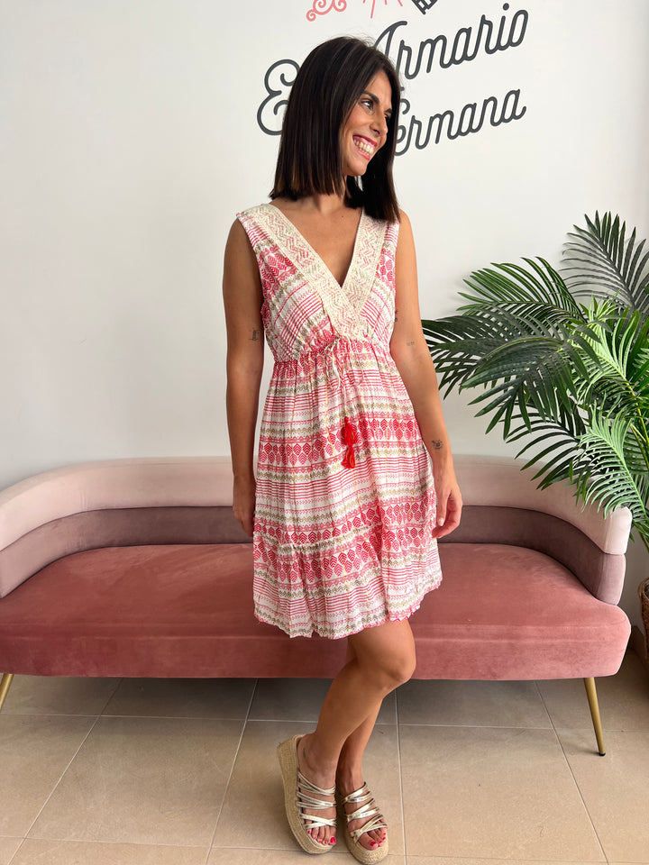 Vestido Valle rojo