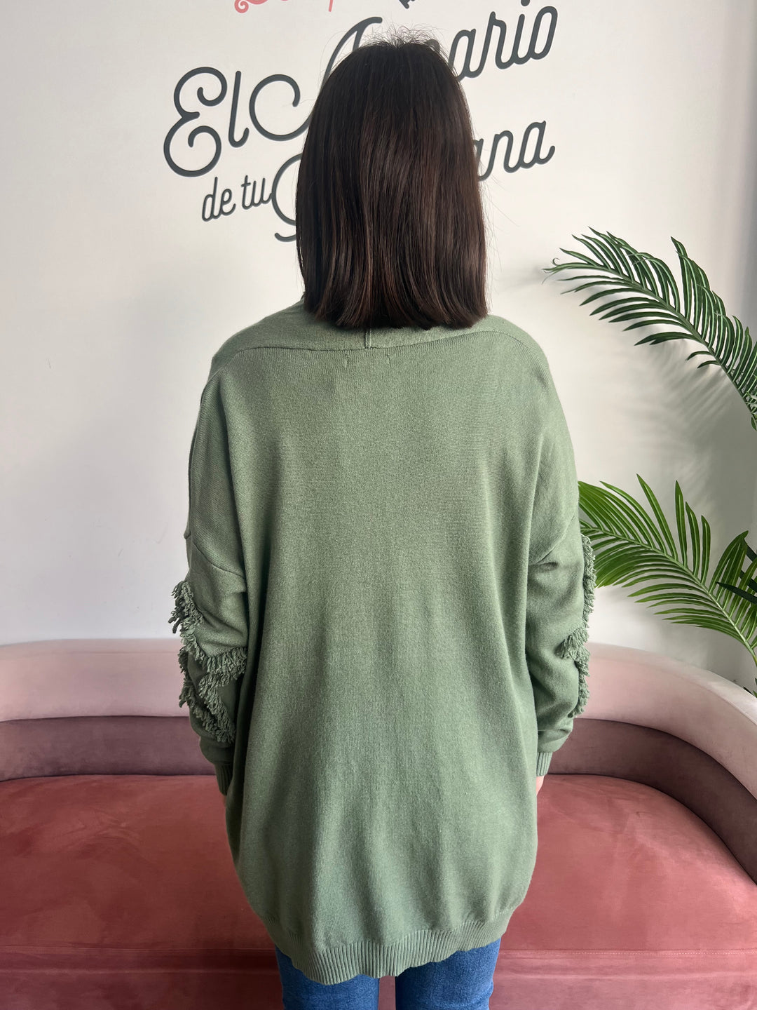 Chaqueta Estrellas verde militar