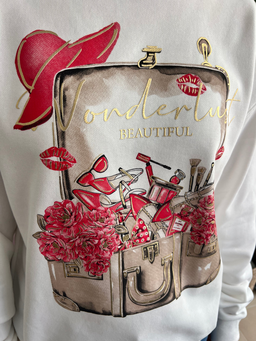 Sudadera Travel blanco