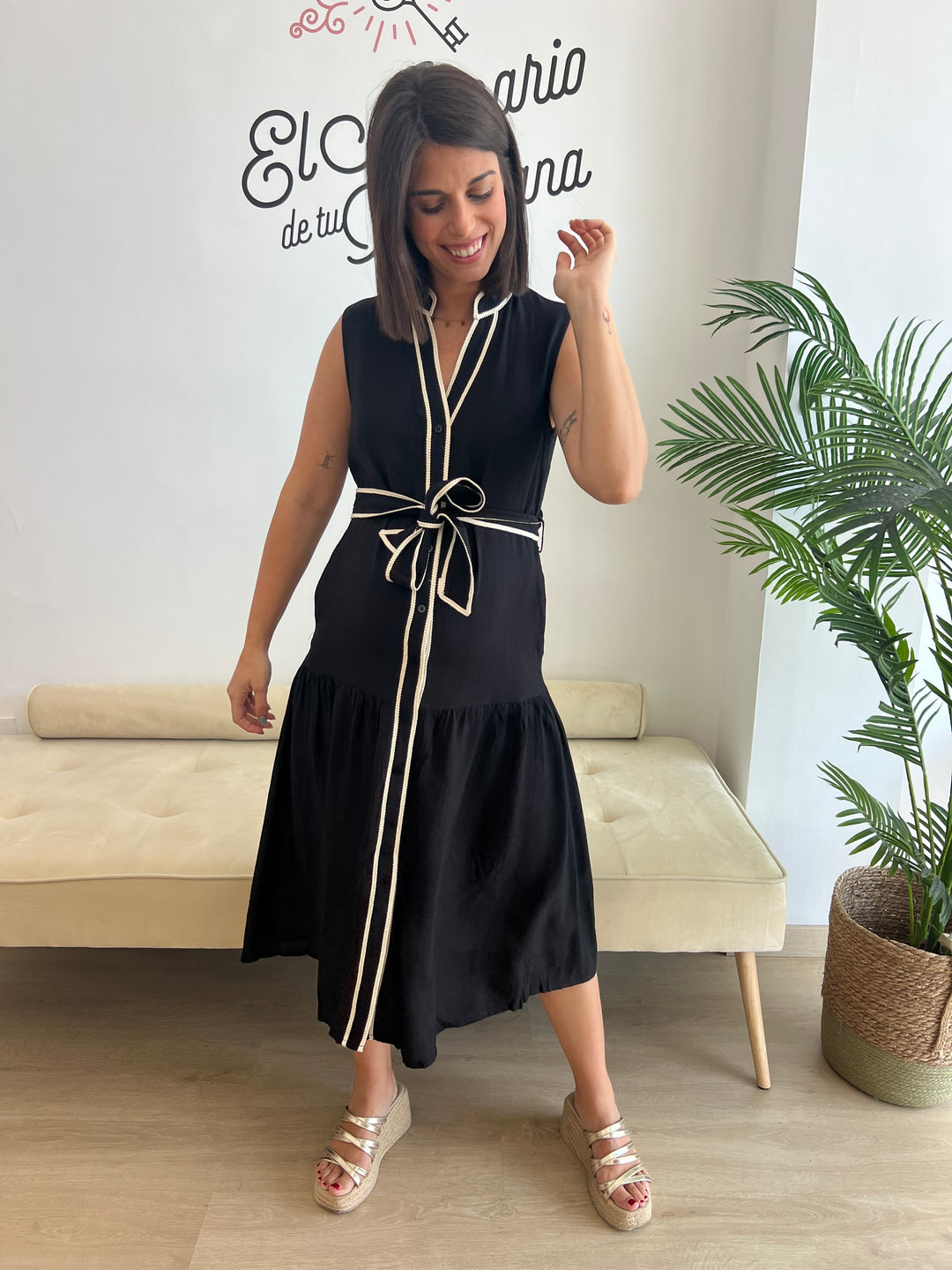 Vestido Alejandra negro