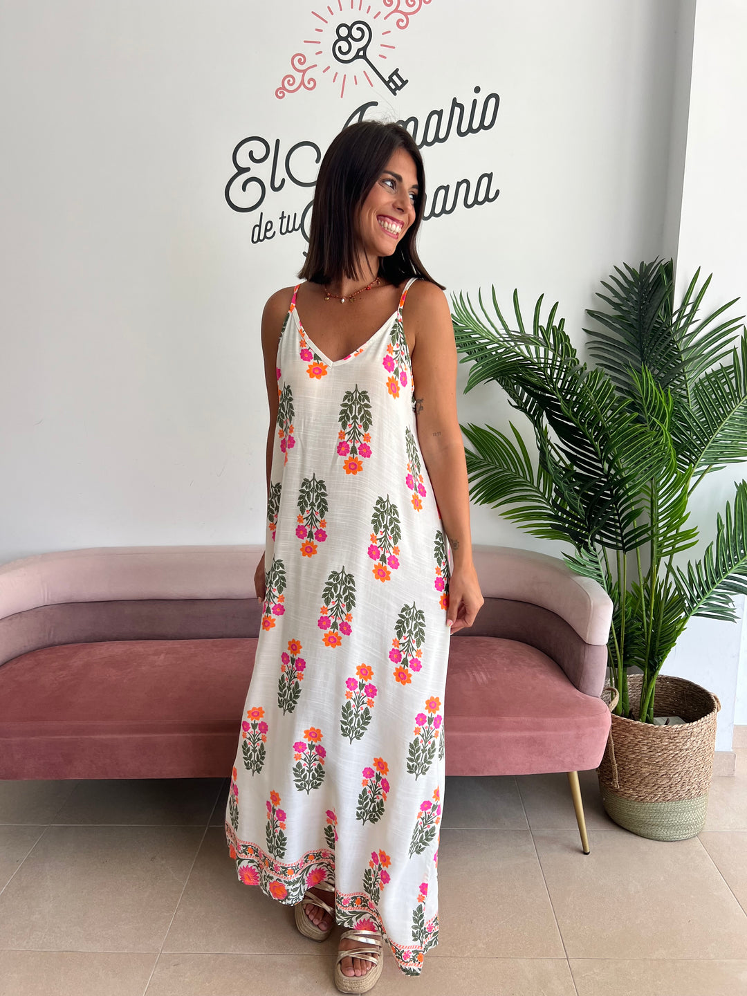 Vestido Trini verde