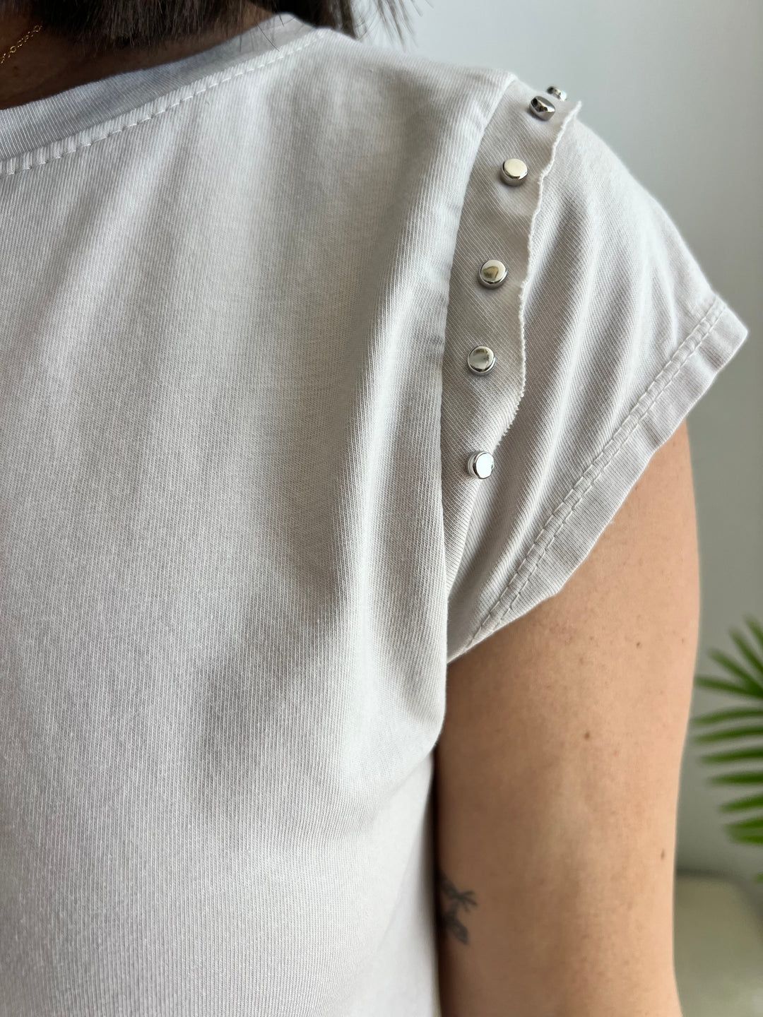 Camiseta Berta beige