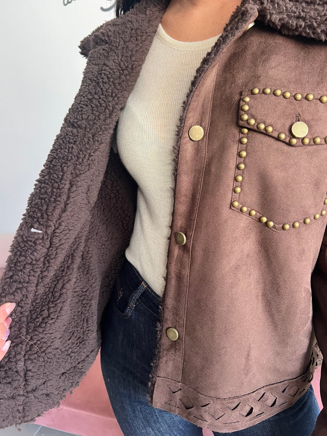 Chaqueta Nadia marrón