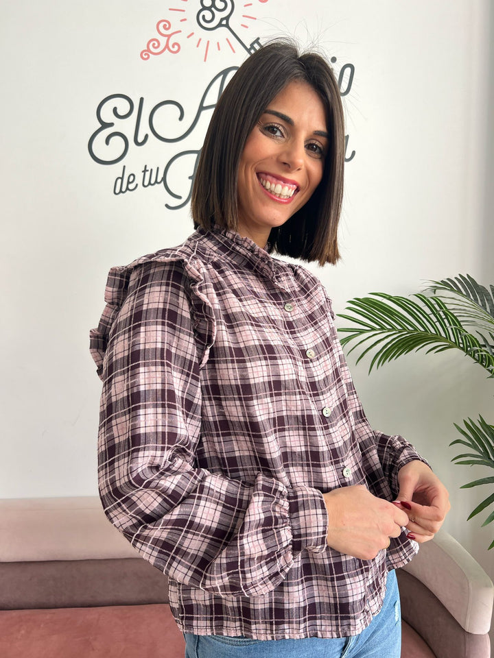 Camisa Susana morado