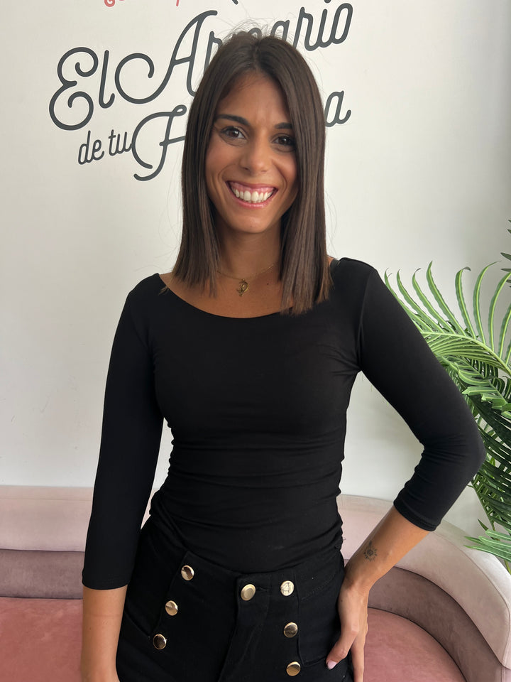 Camiseta Soraya negro