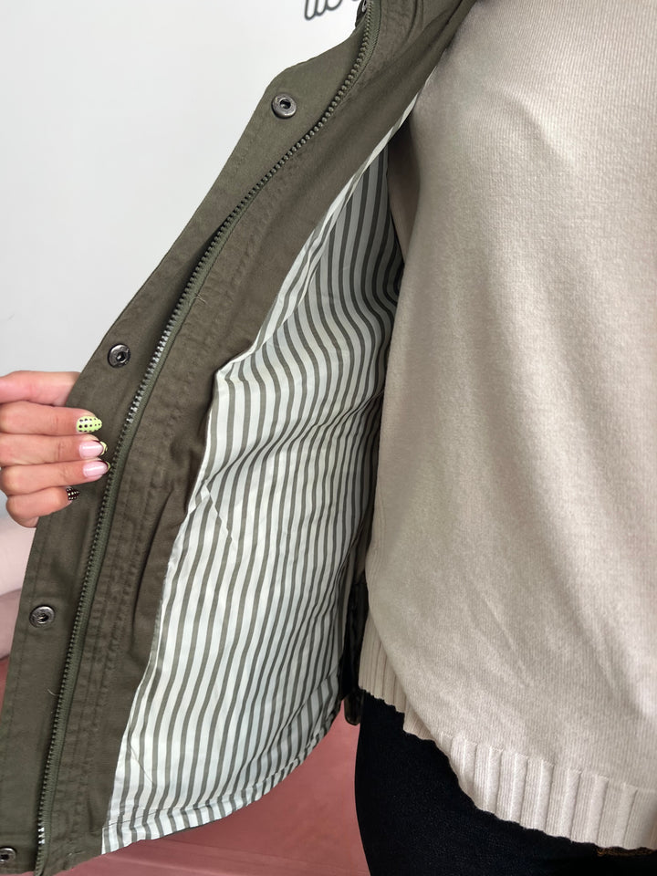 Chaqueta Victoria verde