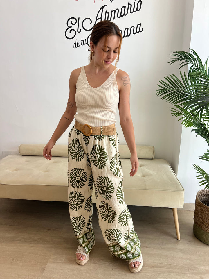 Pantalón Hana verde