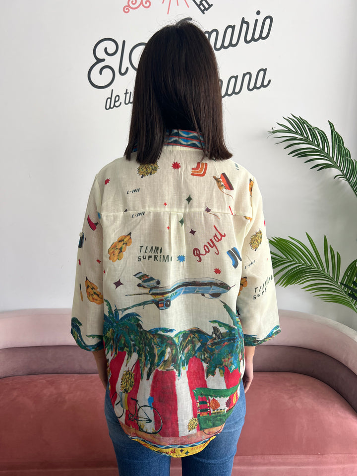 Camisa Royal amarillo