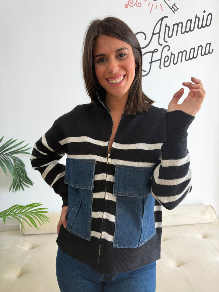 Chaqueta Nerea negro