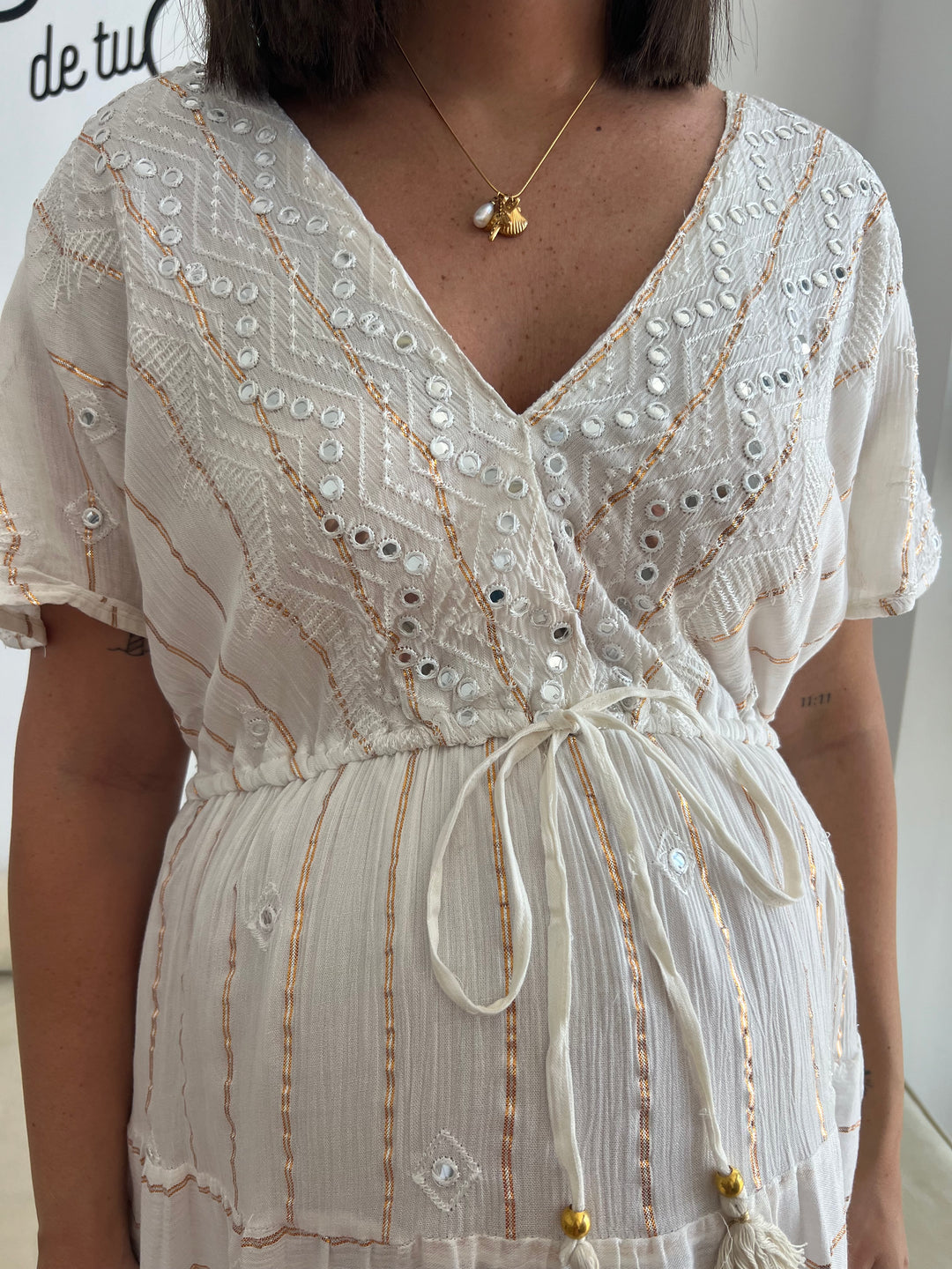 Vestido Cabo blanco