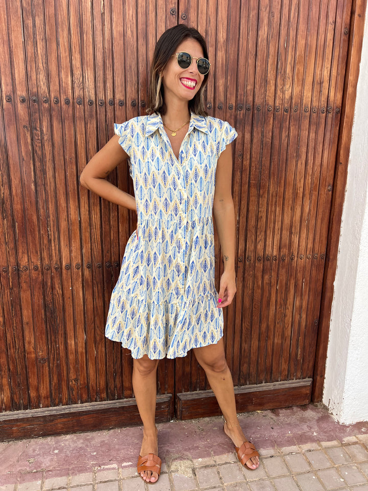 Vestido Lucía azul
