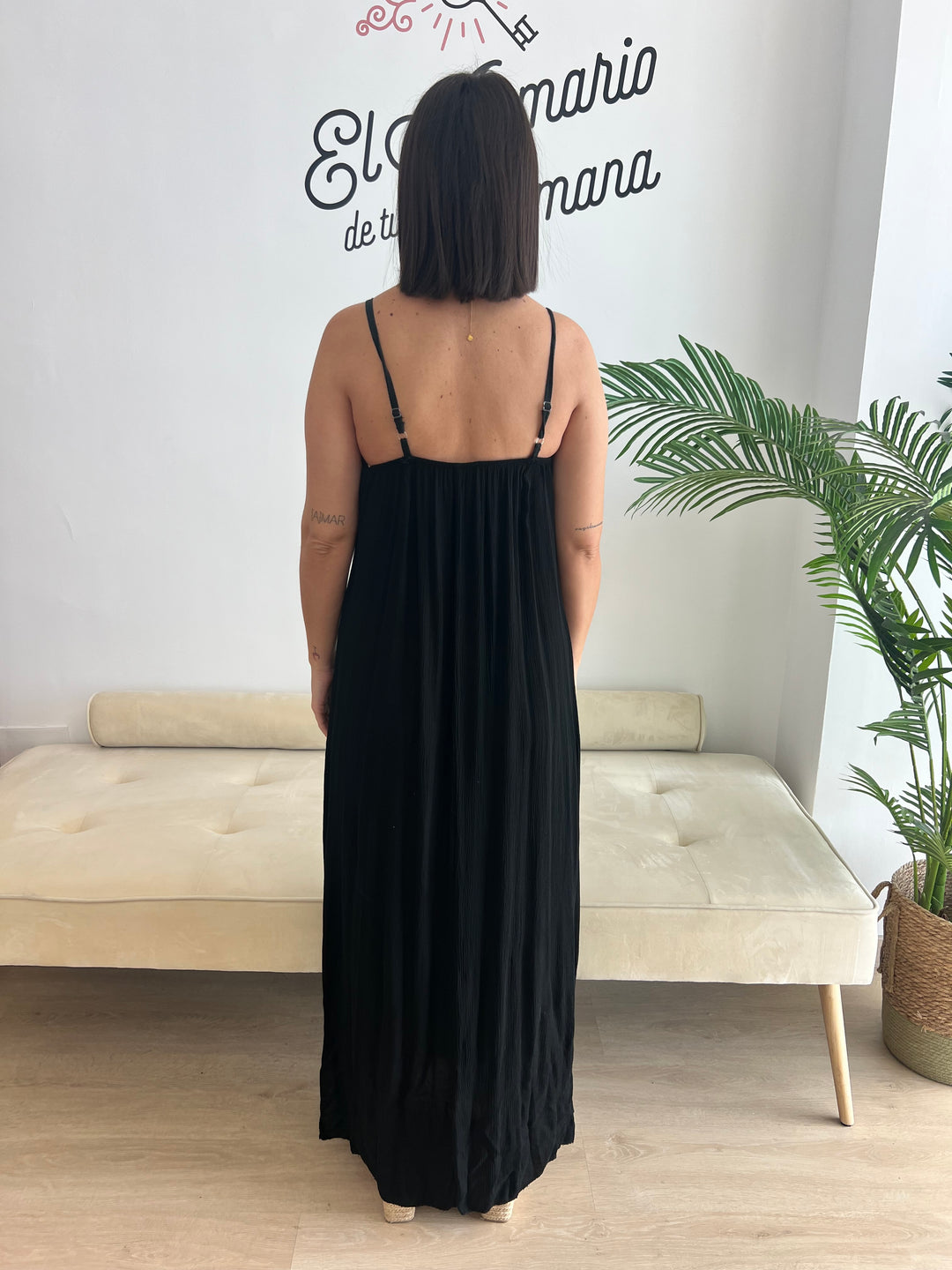 Vestido Azahara negro