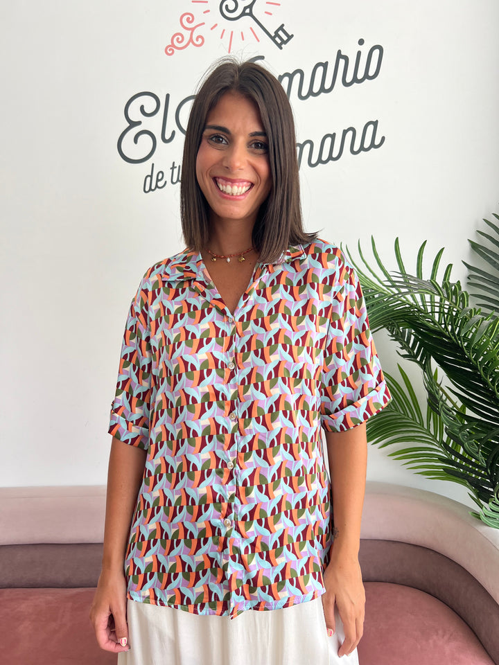Camisa Sofi azul