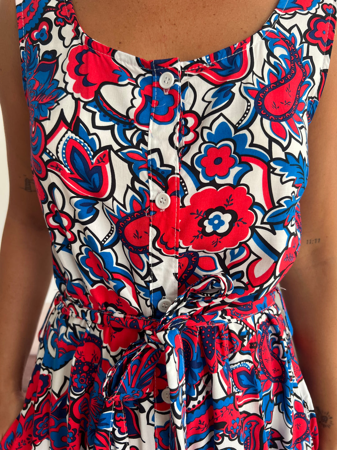 Vestido Maka rojo